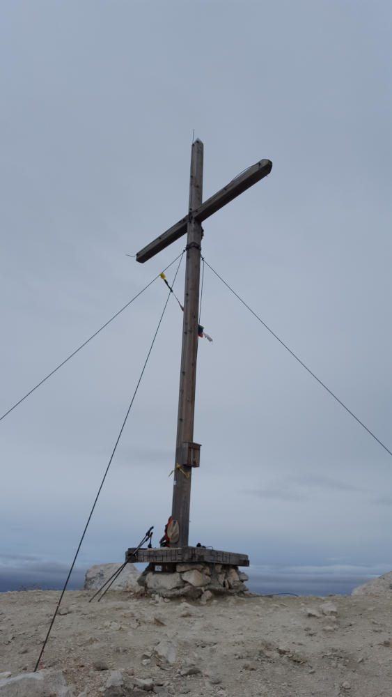 Gipfelkreuz vom Seekofel