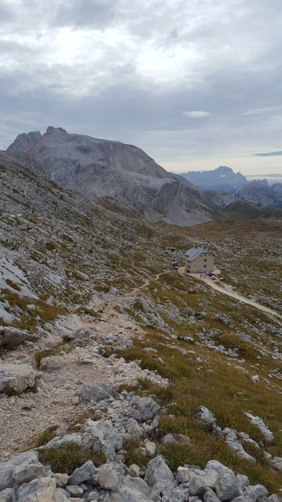 Die letzten Meter Richtung Seekofelhütte