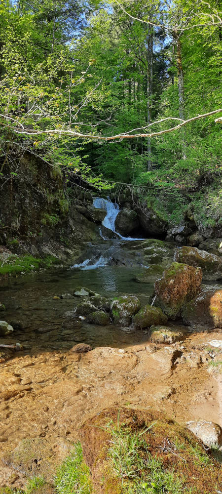 Wasserfall beim Steigbachtobel