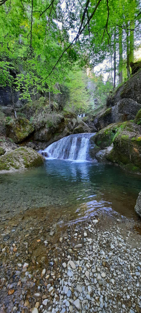 Wasserfall beim Steigbachtobel