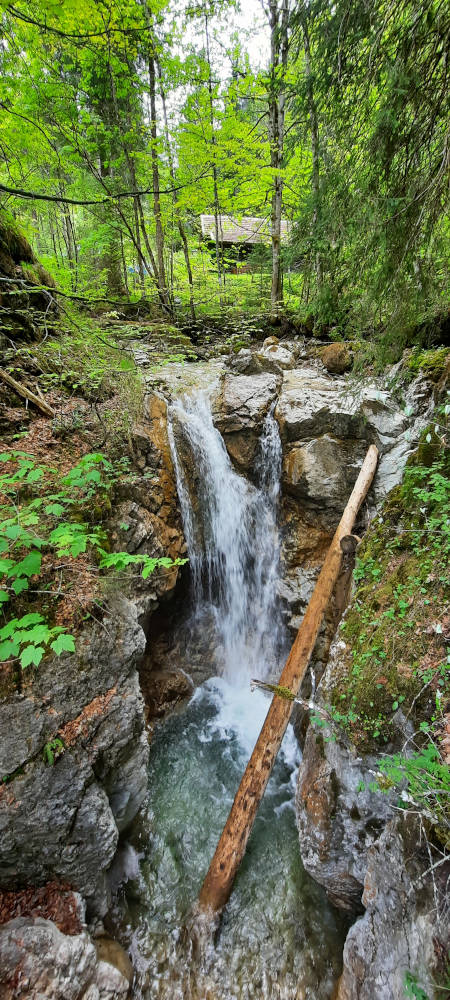 Wasserfall in der Schleifmühlenklamm