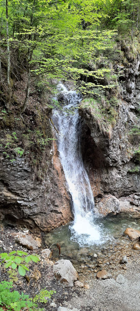 Wasserfall in der Schleifmühlenklamm
