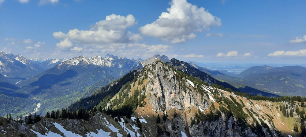 Aussicht vom Teufelstättkopf