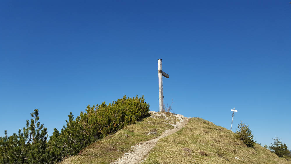 Gipfelkreuz vom Spieser