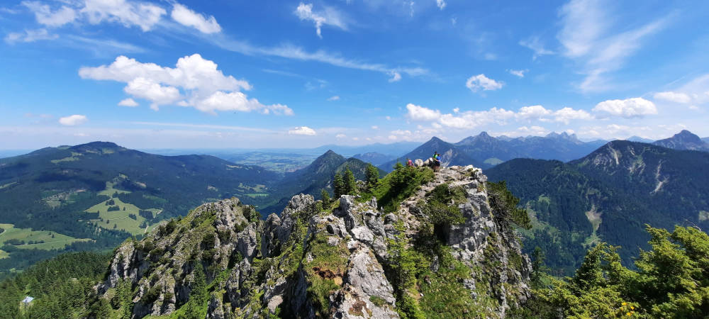 Aussicht vom Sorgschrofen