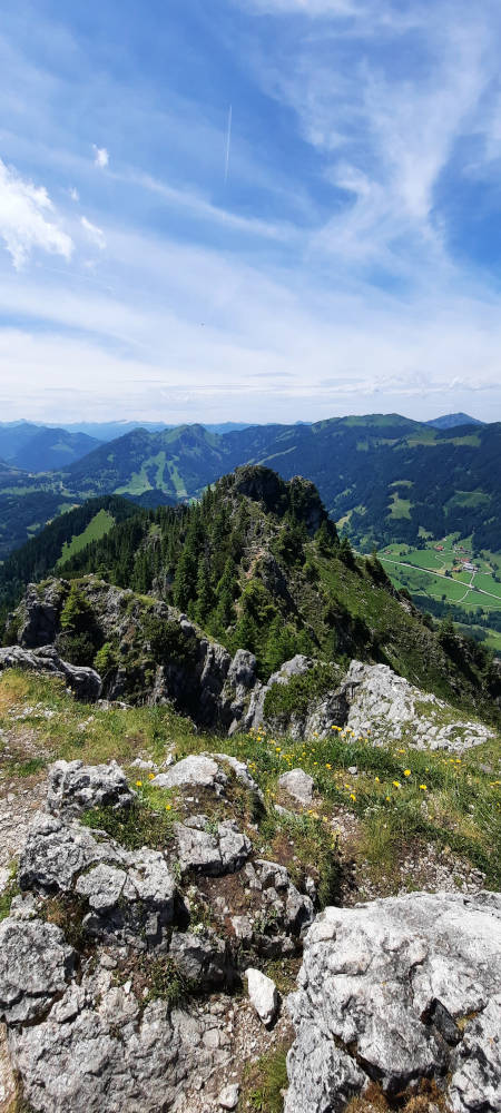 Aussicht vom Sorgschrofen