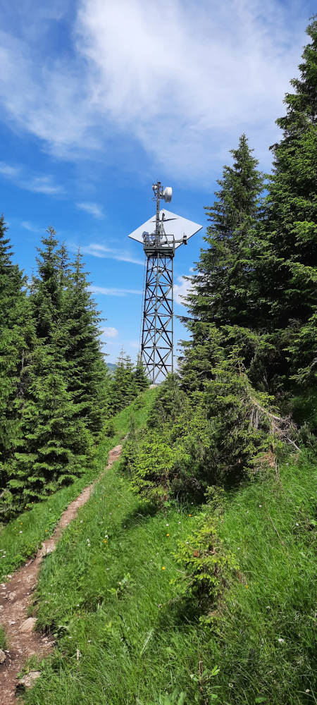 Sendestation in der Nähe vom Sorgschrofen