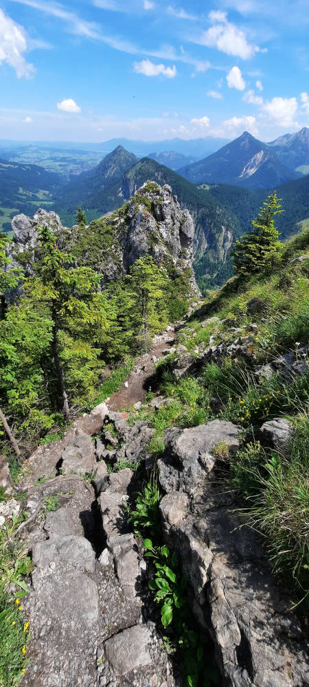 Wanderweg zum Sorgschrofen