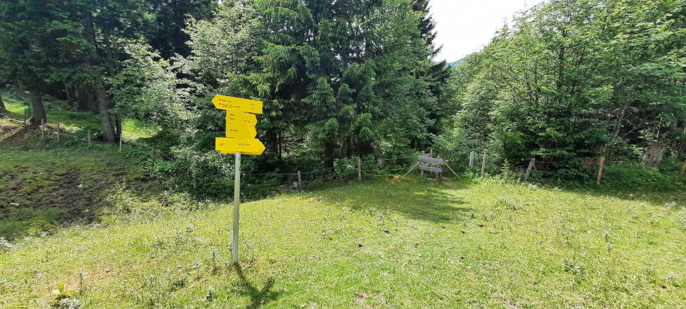 Wanderweg zum Sorgschrofen